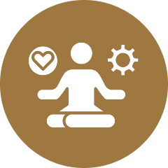 Mindfulness and balance symbol